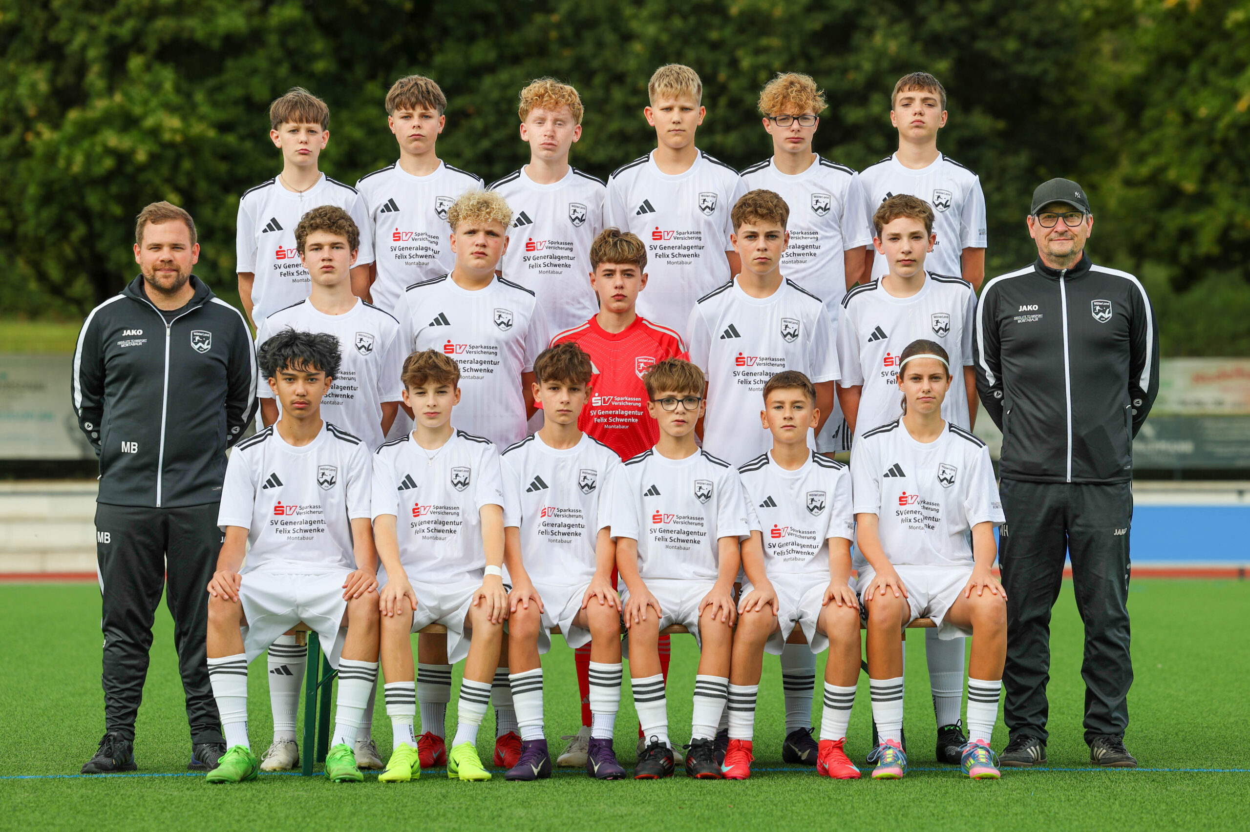 C-Jugend (U15) - Saison 25/26 - Team Präsentation U15 JSG Wällerland am 29.08.25 in Westerburg, Netclusive Arena